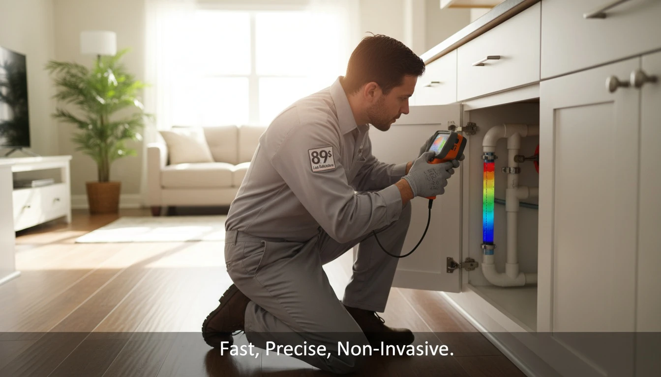 Slab leak detection and repair 89 Leak Detection Largo