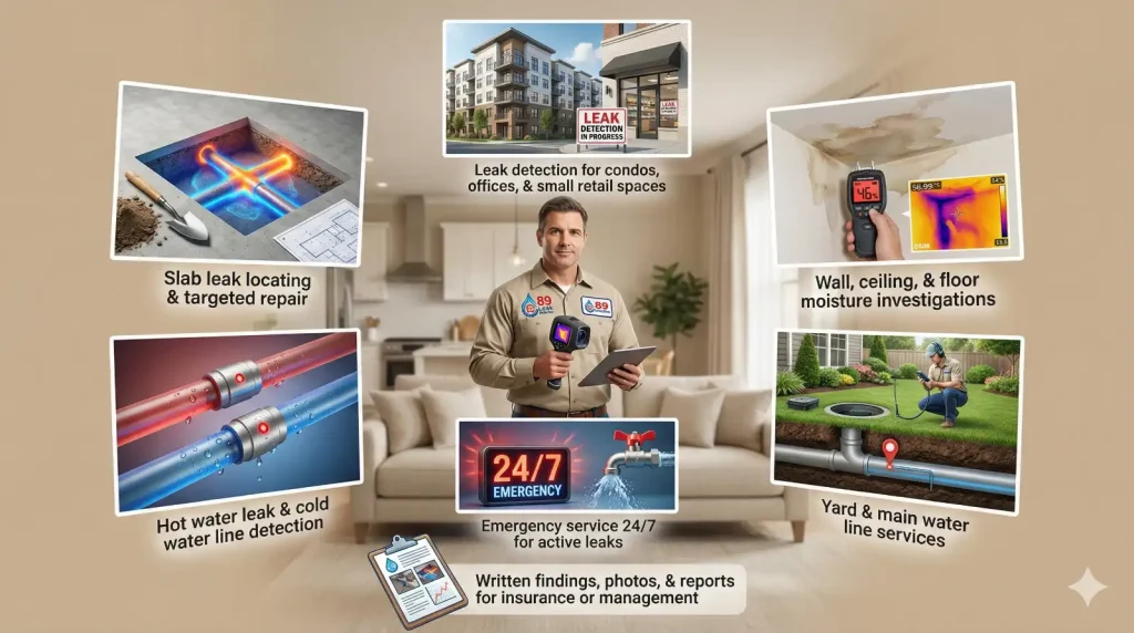 89 Leak Detection services Largo FL