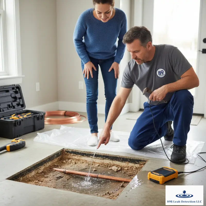 slab leak detection 89 Leak Detection Largo